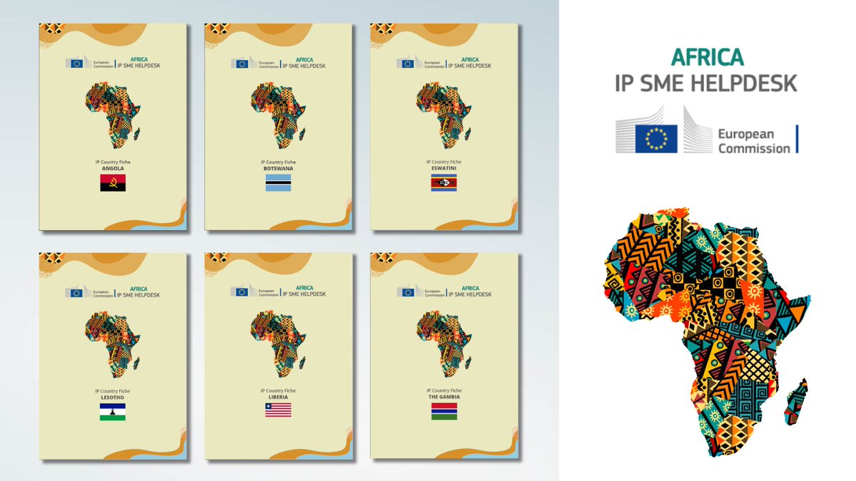 Planning to do business in #Africa ❓ The #AfricaIPSMEHelpdesk offers practical information for European #SMEs wishing to #protect and #enforce their #IPrights in Africa. Browse our rich library of Country Fact Sheets ⬇ …ectual-property-helpdesk.ec.europa.eu/regional-helpd…