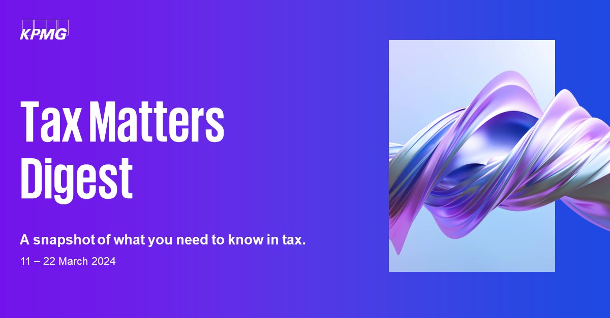 Our new Tax Matters Digest is out now, featuring: •Finance (No. 2) Bill 2024 •Finance Bill: Changes to Transfer of Assets Abroad provisions •Creative industry tax relief claims: Additional Information Form Read the latest analysis here: spkl.io/60124LNJw