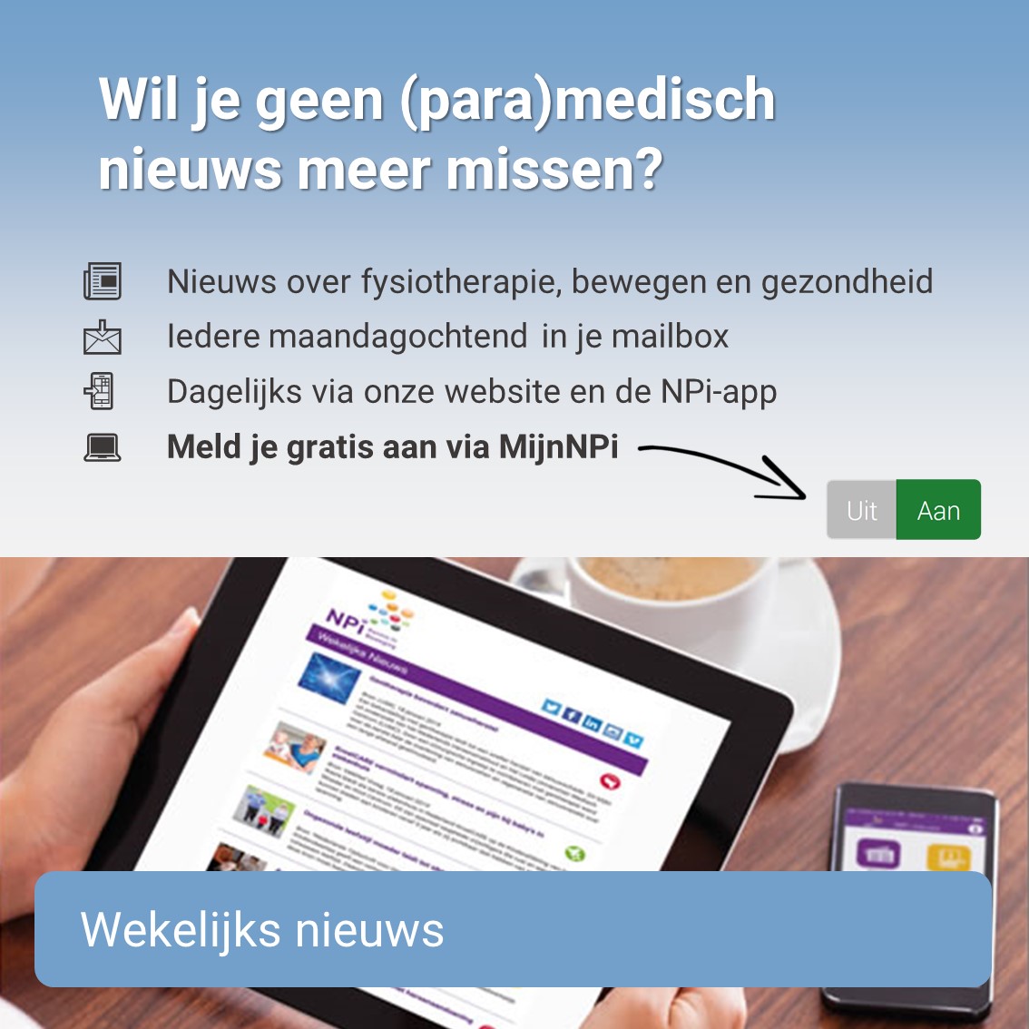 Artsen gaan met ‘Dokters Vandaag’ de strijd aan tegen desinformatie op TikTok
‘Senioren rekenen te veel op zorg en overheid’ 
Een op twintig jongeren houdt langdurig coronaklachten

Wekelijks Nieuws
👇
npi.nl/actueel/wekeli…

NPi-nieuws app
👇
npi.nl/actueel/npi-ni…