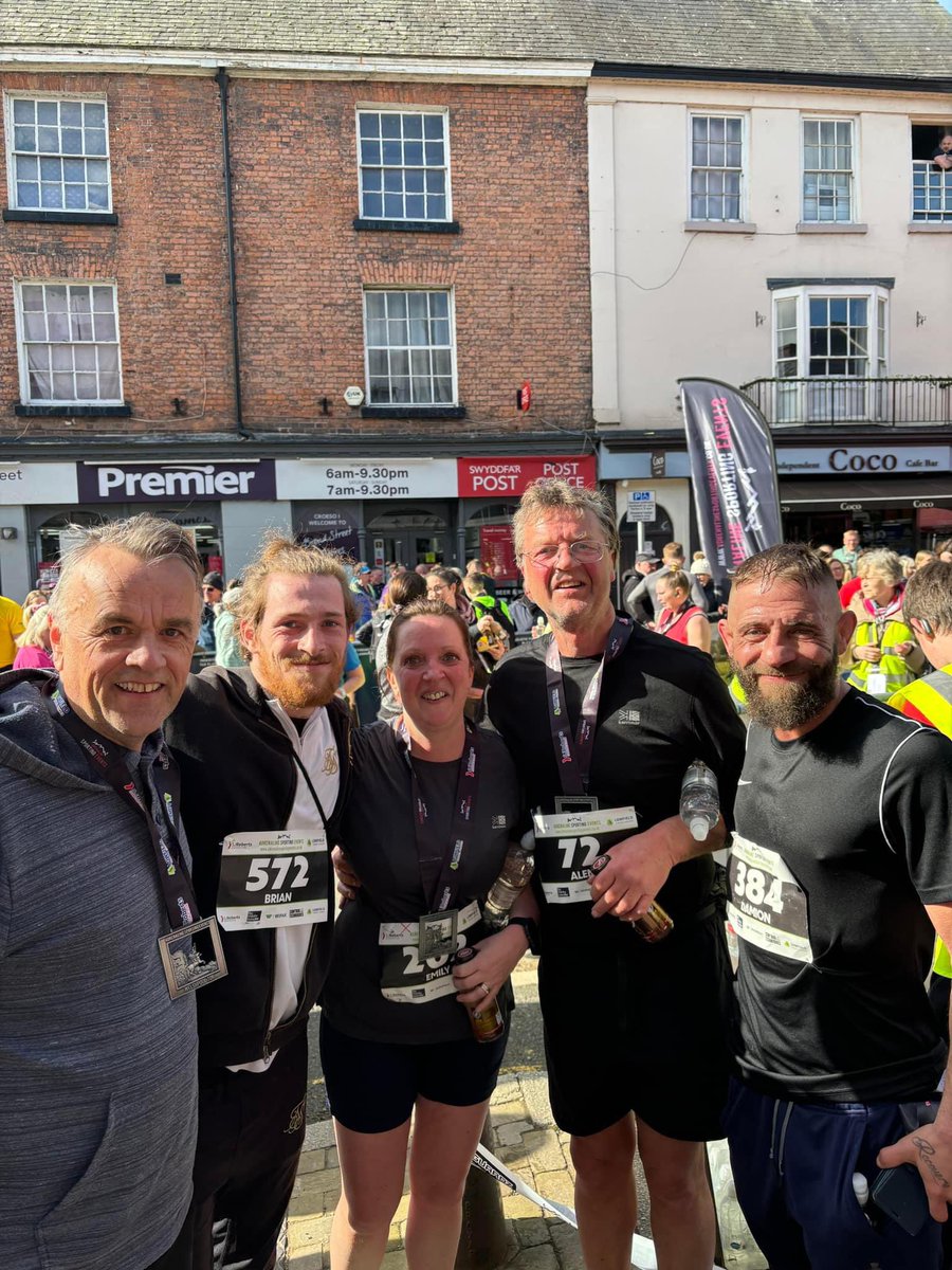 Yesterday our CEO @mblakebrough62 joined with some of thr @KPPowys team to run the #Welshpool 10k. Well done everyone! 🏃‍♀️