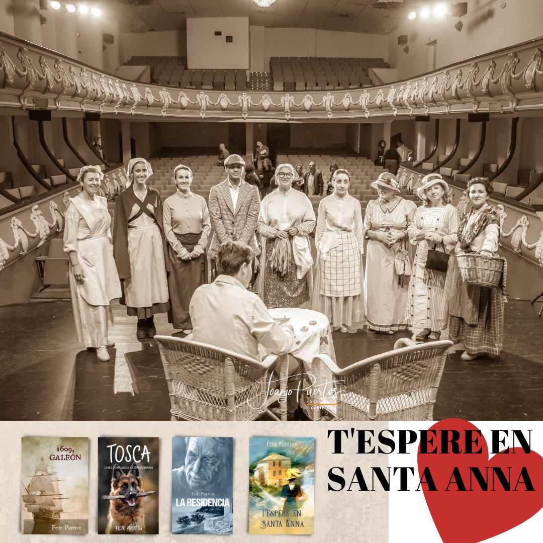 T'ESPERE EN SANTA ANNA.
Hui fa un any de la presentació.
Jo molt feliç i agraït a tots els lectors i totes les lectores que l'han llegit i m'han transmés nombrosos missatges positius.
MOLTES GRÀCIES A TOTS I A TOTES !!!
📷 Primer aniversari!!    (com passa el temps)