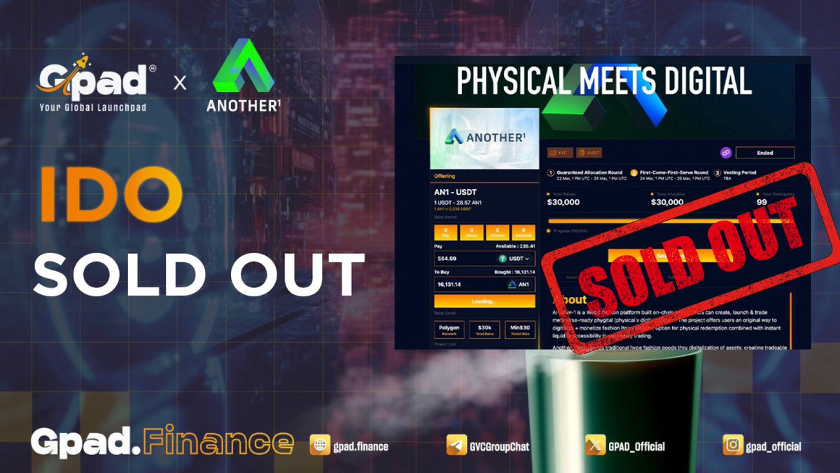 GPAD Launchpad tweet media