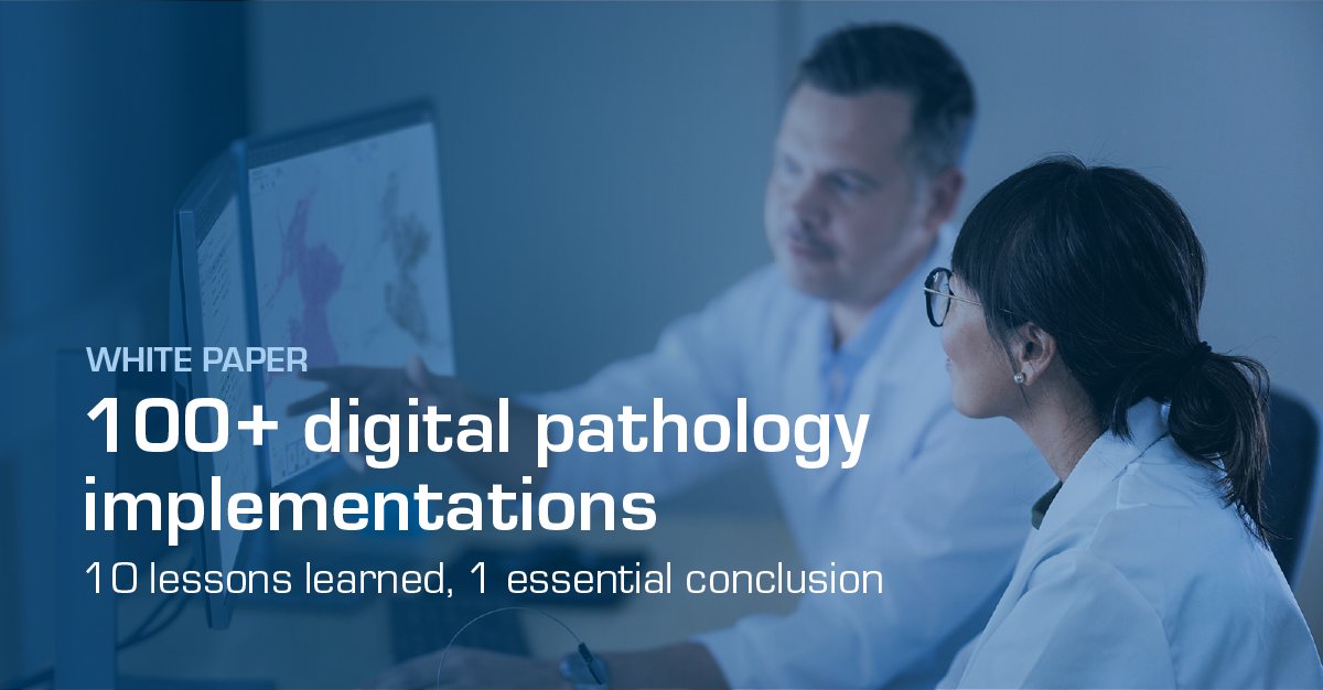 By implementing #digitalpathology workflows, the aim is to boost efficiency and quality. Mere digitization of slides is not enough. Discover 10 crucial lessons from 100+ global implementations in this white paper: medical.sectra.com/resources/100-… #PathTwitter #pathology