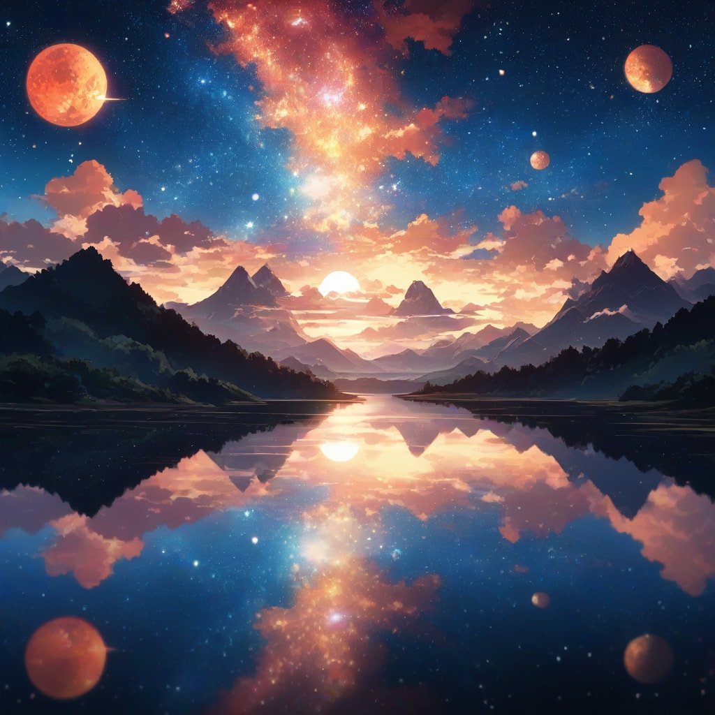 Universe-Reflecting Lake. <a href="/well3official/">WELL3</a> #WELL3 $WELL
