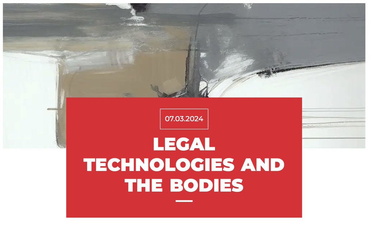 Barbara Lazarotto and Alessandra Calvi presented their research at the Conference Legal Technologies and the Bodies in March 2023 at SciencesPo Paris. Their research focused on the relationship between legal systems, technology, and human bodies in the modern digital environment.
