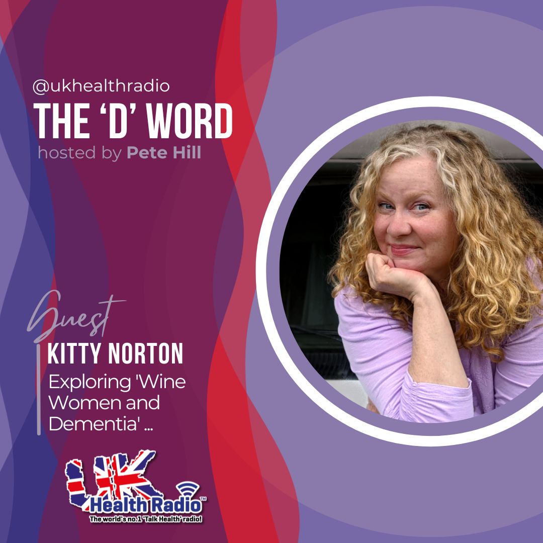 The ‘D’ Word @RadioTdw with Pete Hill on @ukhealthradio - In this weeks #dementia radio show, Pete talks to movie producer Kitty Norton about her film Wine Women and Dementia - @WWDdocumentary. 👉🏼 🎧 bit.ly/3TSlSzH #wellbeingpodcast #letstalkdementia