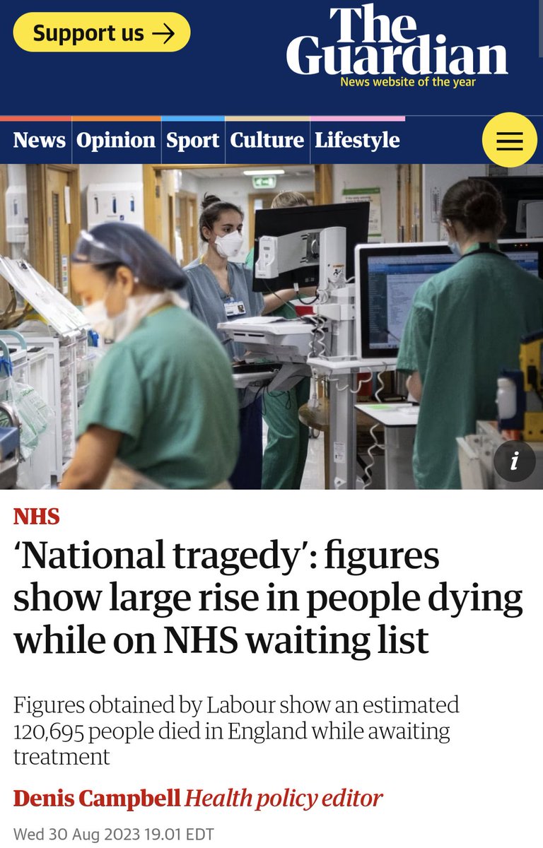 Patronages are cheap. They don't use NHS services. They have the best private medical care our money can buy while 121,000 die on a waiting list