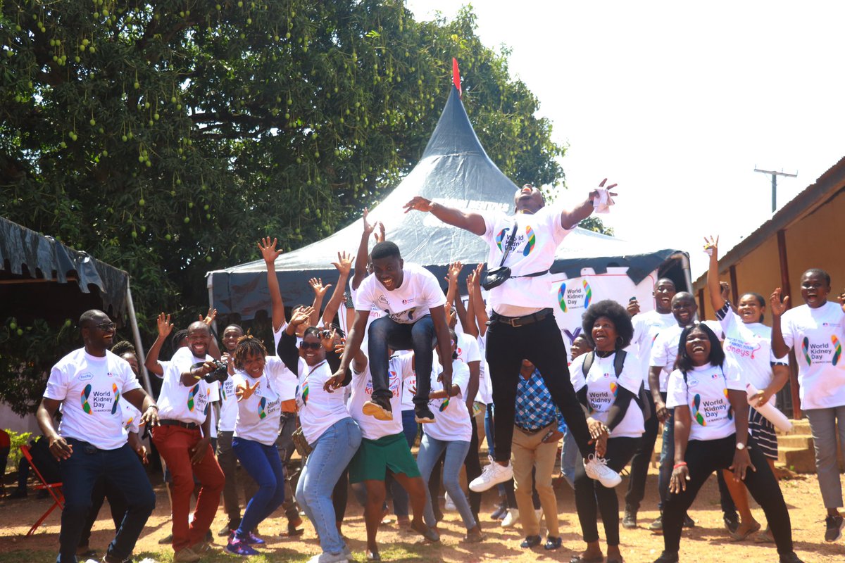 Elliot Koranteng Tannor (@elliotktannor) on Twitter photo At <a href="/healthykidneys1/">Kidney Health International</a>, it’s all joy and excitement when we are able to educate and screen a community for diabetes, hypertension, obesity and kidney disease. We did once again!
The joy is now to see your staff and volunteers now jumping higher than you.
#kidneyhealthinternational At <a href="/healthykidneys1/">Kidney Health International</a>, it’s all joy and excitement when we are able to educate and screen a community for diabetes, hypertension, obesity and kidney disease. We did once again!
The joy is now to see your staff and volunteers now jumping higher than you.
#kidneyhealthinternational
