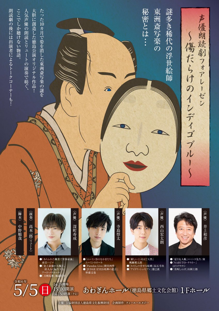 朗読、演技についての本