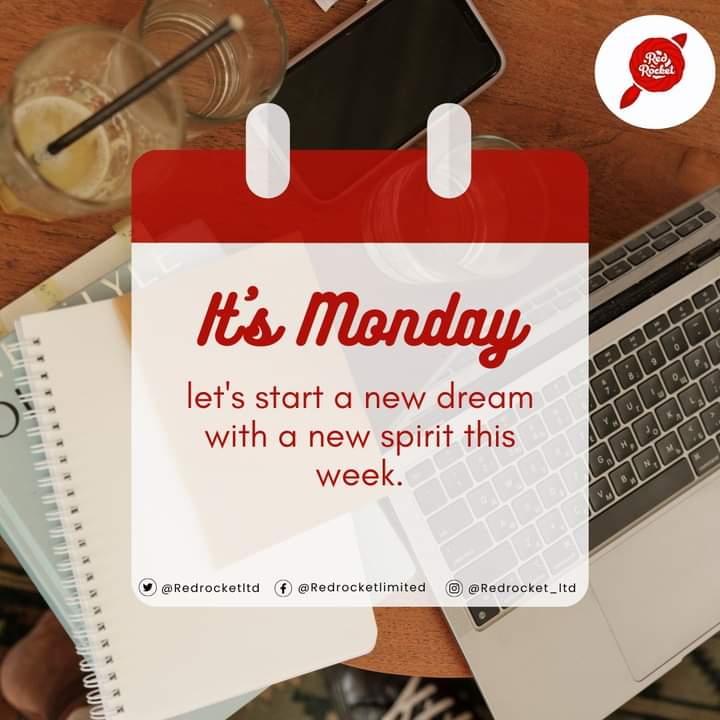 It's Monday! let's start a new dream with a new spirit this week.

Contact us via DM or enquiry@redrocketng.com 
Call +234-813-333-6495
 #logisticsservices #TruckDrivers #haulageservices #haulage #RedRocket #motivationmonday #GetMotivated #mondaymotivation