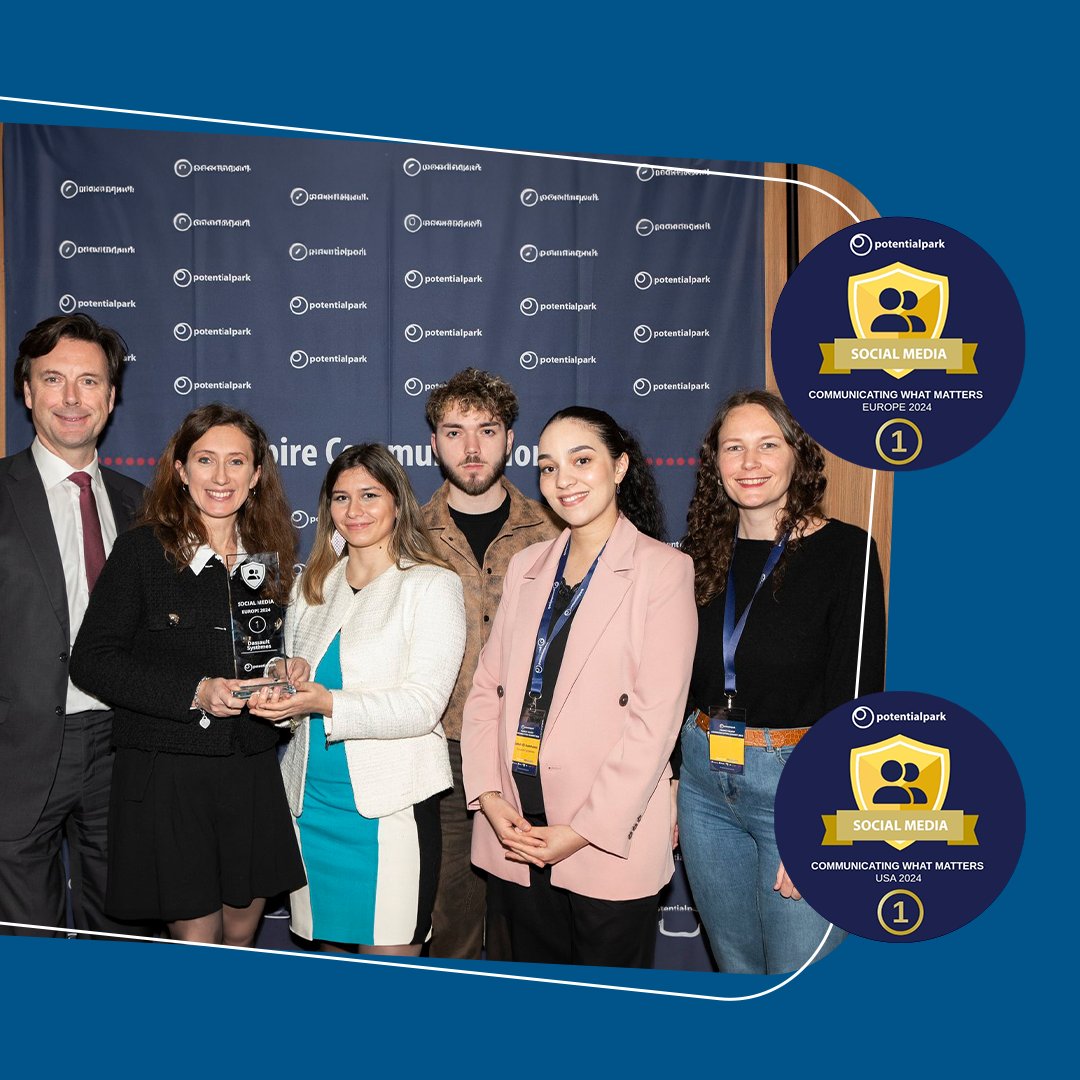 3DSCareers's tweet image. Exciting news! 🎉 
@Dassault3DS named #1 for talent #SocialMedia communication in Europe &amp;amp; America by @PotentialparkAB! 🏆
Thanks to our amazing team and community for making this possible! 😊 
Let&apos;s keep inspiring each other! 💪
#WeAre3DS #TalentCommSummit