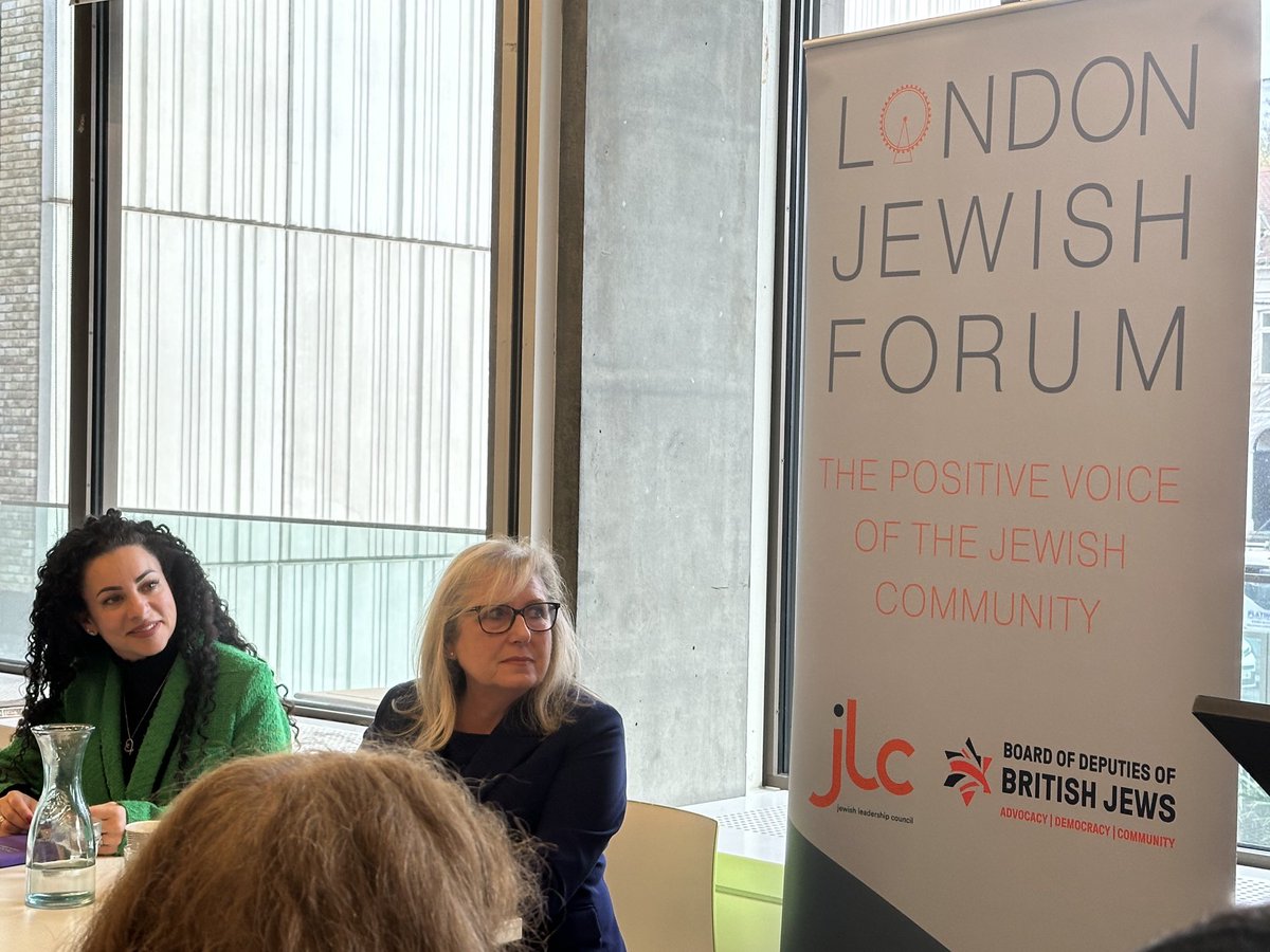 Early start. Conservative mayoral candidate Susan Hall about to outline her bid to run London ⁦@JewishLondon⁩ briefing breakfast ⁦@BoardofDeputies⁩ ⁦@JLC_uk⁩ ⁦@JewishNewsUK⁩