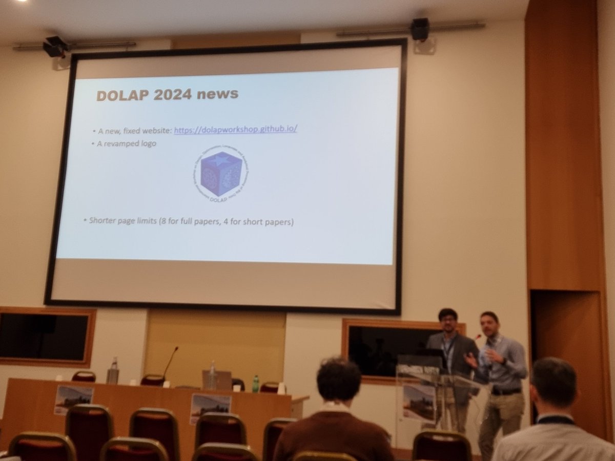 Katja Hose (@hosekatja) on Twitter photo Matteo Lissandrini and Enrico Gallinucci at the opening of the DOLAP workshop <a href="/Kuzeko/">M. Lissandrini</a> <a href="/DOLAPworkshop/">DOLAP (2025 ed.)</a> <a href="/edbticdt2024/">EDBT/ICDT 2024</a> Matteo Lissandrini and Enrico Gallinucci at the opening of the DOLAP workshop <a href="/Kuzeko/">M. Lissandrini</a> <a href="/DOLAPworkshop/">DOLAP (2025 ed.)</a> <a href="/edbticdt2024/">EDBT/ICDT 2024</a>