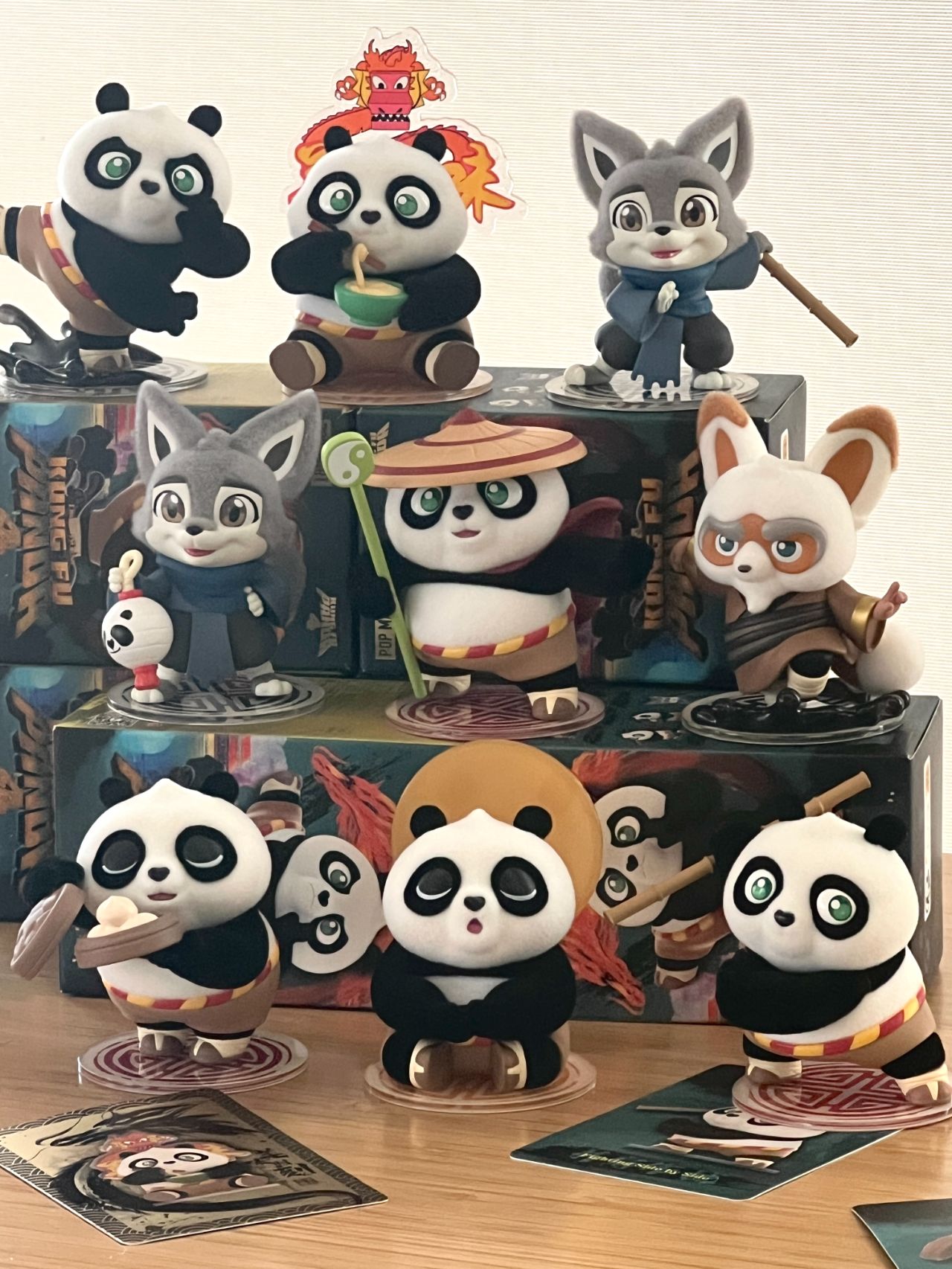 カンフーパンダ・シリーズ4 9種セット　美品 POP MART JAPAN على X: 