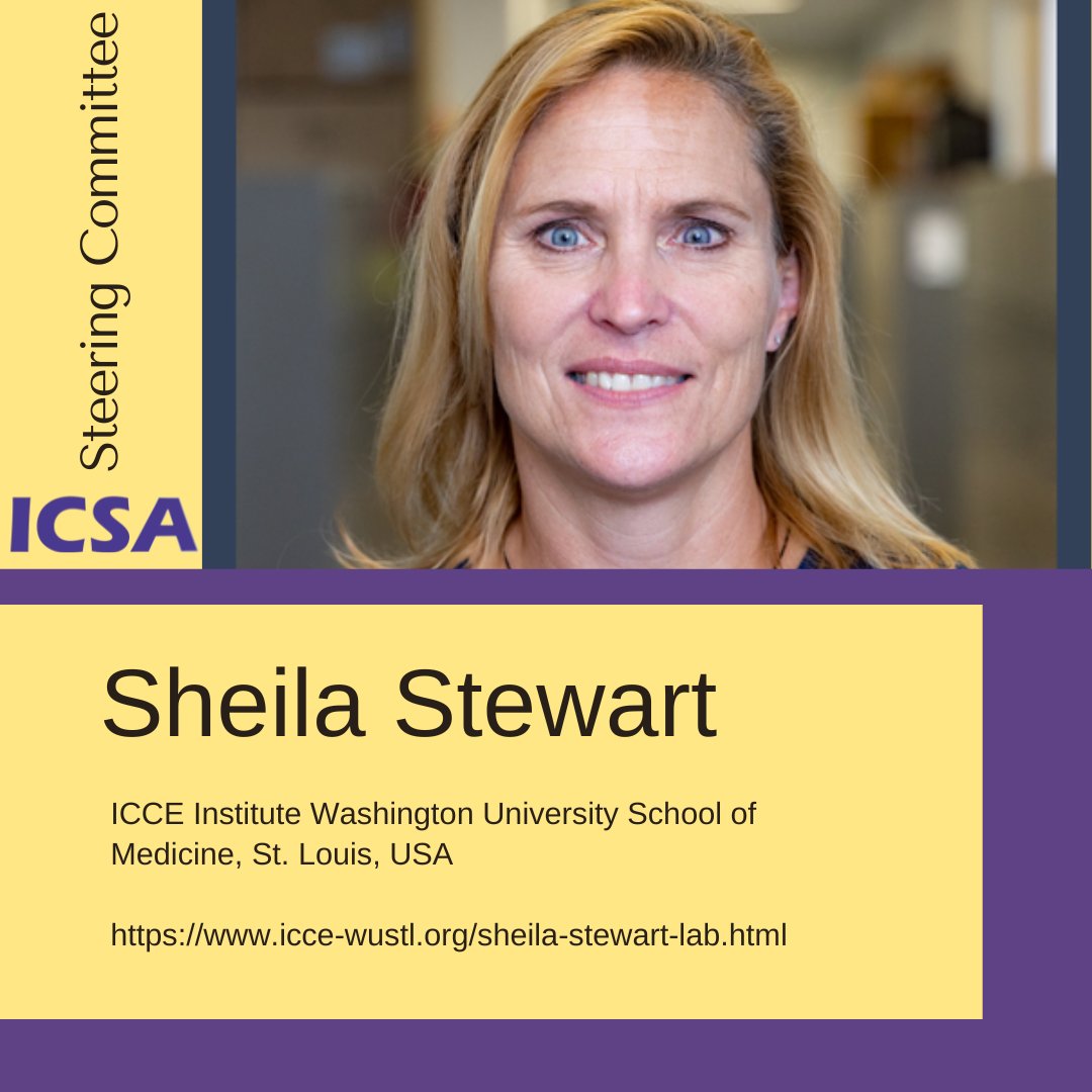 Today we introduce our Steering Committee member Sheila Stewart (@sastewartlab). Check out our website for more information: 🌐i.mtr.cool/dqcuruuehl