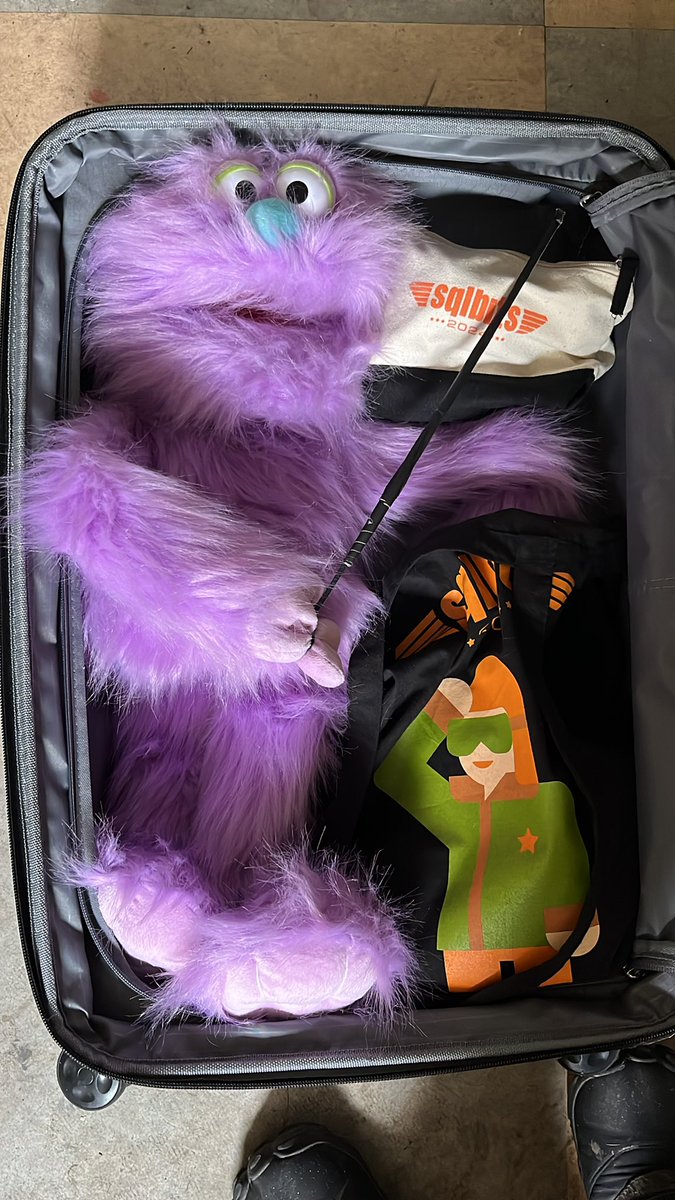 Packed and ready for #Fabcon