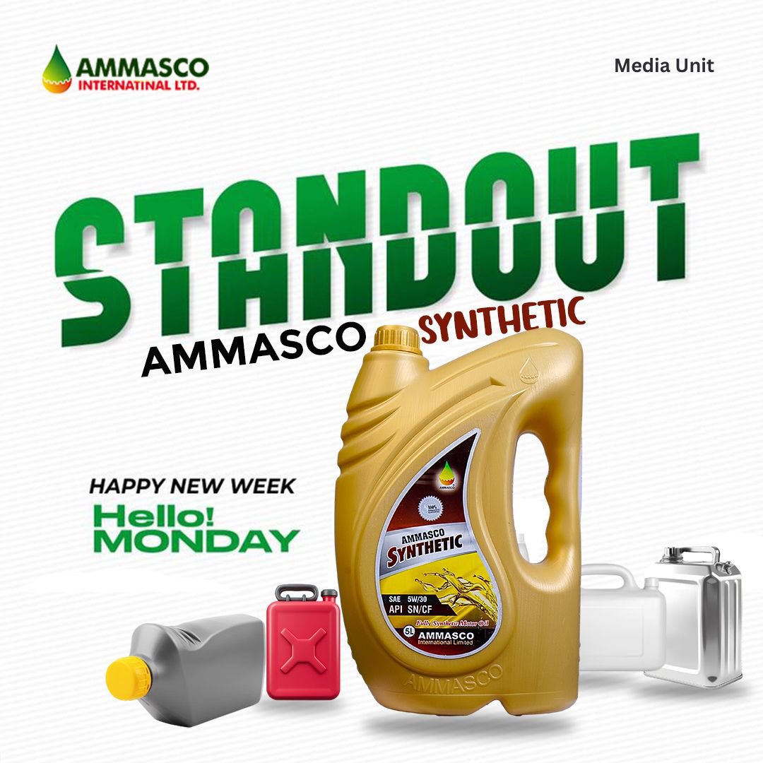 Standout this week just like Ammasco Synthetic 

#EngineOil #MotorOil #SyntheticOil #ConventionalOil #HighMileageOil #OilChange #EngineLubrication #EnginePerformance #FrictionReduction #WearProtection #OilFilter #OilViscosity #AdditiveTechnology #OilLife #OilAnalysis #OilQuality