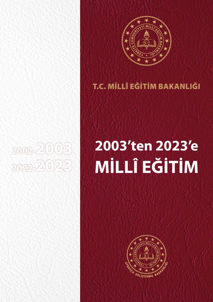 İnsan yetiştirmek, maarif davası ve medeniyet inşa etme mesuliyetidir. Başkanlığımızca hazırlanan ve bir dönemin tanığı niteliğindeki “2003’ten 2023’e Millî Eğitim” raporu için 👉 meb.ai/UXVAsbl @Yusuf__Tekin @kemalsamlioglu @ercanturk28 #TercihimizGeleceğimiz