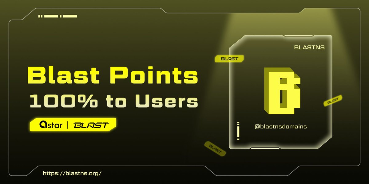 ☕️GM community! 💥We’ve been awarded by @Blast_L2 for Reward Liquidity which could be redempted by May, 2024. We're thrilled to share that 100% of Blast Points from the developer airdrop with YOU, our valued users! 💰Your support fuels our project's growth, and we're committed…