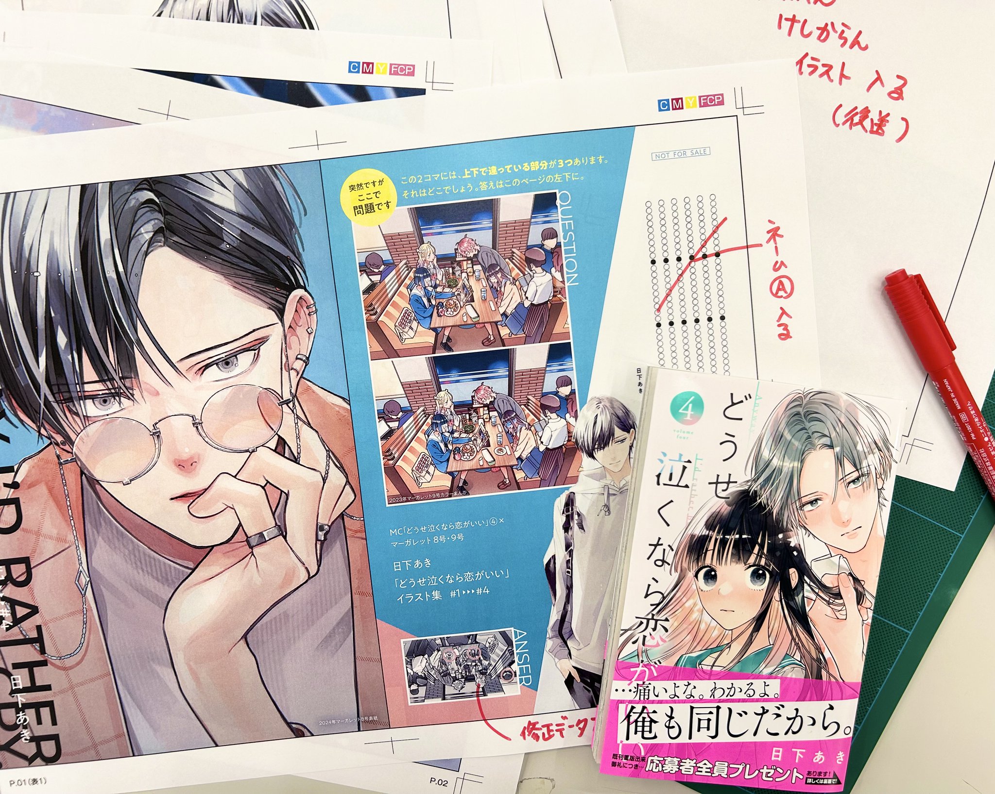どうせ泣くなら恋がいい  特典セット どうせ泣くなら恋がいい 4 特典のみ - メルカリ