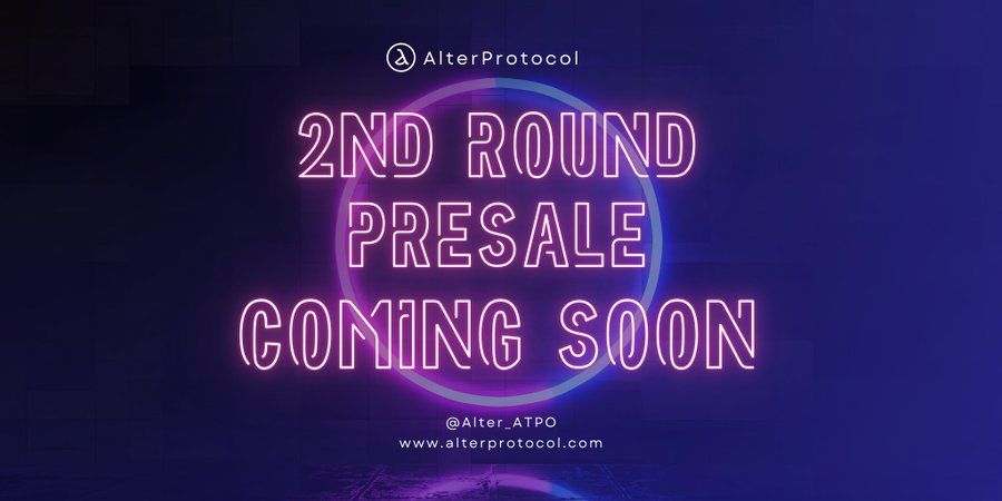 ARB_Universe's tweet photo. 🔥 @Alter_ATPO 2nd round of token presale will be coming soon

🔥 #AlterProtocol is developing a secure crypto payment system through which anyone can accept #crypto payments from their website, blog, stores, or any crypto project

🔽 VISIT
https://t.co/PveUIokxvz
#ARB_Universe https://t.co/tb8DpJVFF7