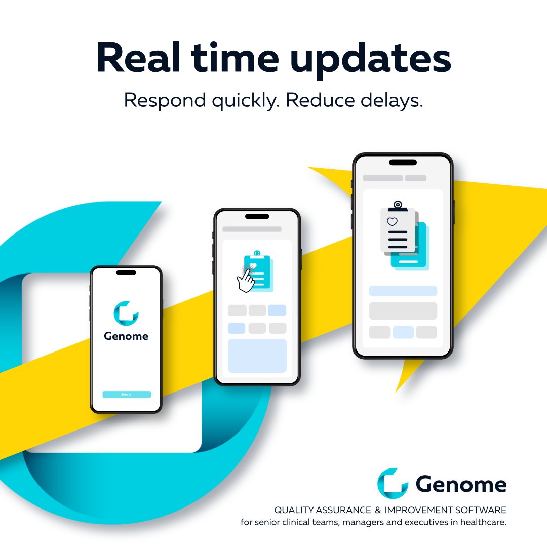 Stay ahead of the curve with seamless communication using the #GenomeQA 📲 mobile app.

It empowers 🩵 #healthcareteams with real-time updates and uninterrupted information flow.

Keep your organisation agile and responsive to dynamic situations, reducing communication gaps and