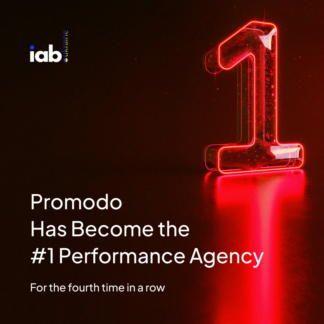 promodo_en's tweet image. 🏆 We&apos;re thrilled to announce that we&apos;ve been named the #1 #PerformanceAgency by @iab research for the fourth time in a row!
We&apos;ve also earned second place in the #DataandAnalytics, and third place in #ContentMarketing and #SMM.
We are grateful to our team and clients!