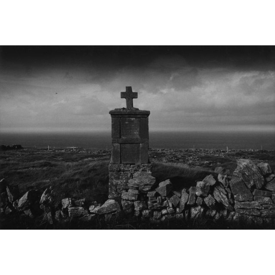 From my archive The Celtic Cross Inishmore Aran Isle. 1980s From the series - Land