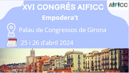 ▶️Reserva't les dates, ja tenim tot en marxa pel #XVIcongresAIFICC2024 sota el lema "Empodera't"
📍 Palau Congressos Girona
📅 25 i 26 abril
👉 aificc.cat/jornades-i-con…