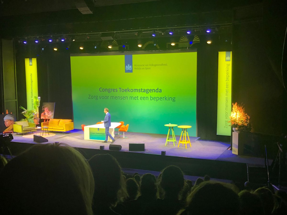 Als academische werkplaats vandaag aanwezig bij congres toekomst agenda van <a href="/MinVWS/">Ministerie van VWS</a>