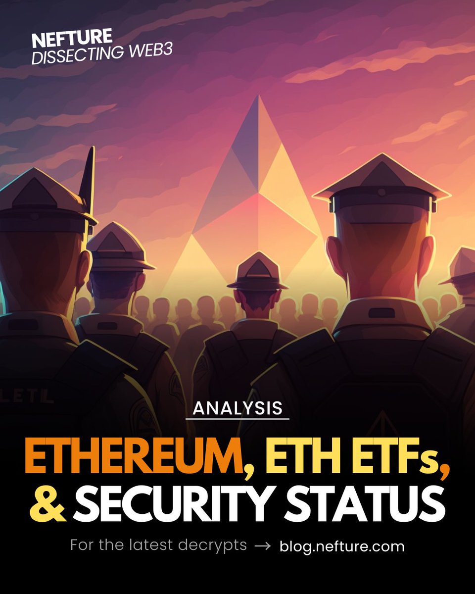 Ethereum enthusiasts have been waiting impatiently for the ETH ETFs!👀 Although the delay in their approvals seems to be a simple repeat of the Bitcoin ETFs approvals, the situation is actually much more complex. Read on to understand why⚡️ medium.com/p/173d32089825