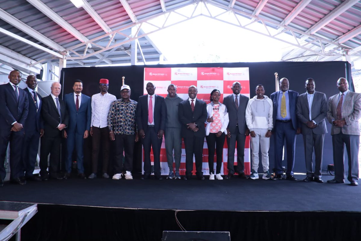 KenyaAirways's tweet photo. Here are the exciting moments captured during our inaugural flight to Eldoret! From the vibrant launch event to the flight landing in Eldoret, it’s clear that every moment was filled with anticipation and celebration. #KenyaAirways #Eldoret #Travel https://t.co/vIwCGC3z8L
