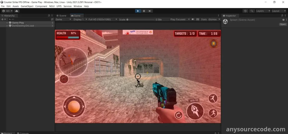 anysourcecode's tweet image. Counter Strike FPS Unity Game Source Code
Check it out - anysourcecode.com/counter-strike…
#UnityGameSourceCode, #GameDevelopment, #GameDev, #IndieGameDev, #GameAssets, #GameTemplates, #GameDesign, #UnityEngine, #GameCreators, #CodeMarketplace, #GameCode, #GameDevelopmentCommunity