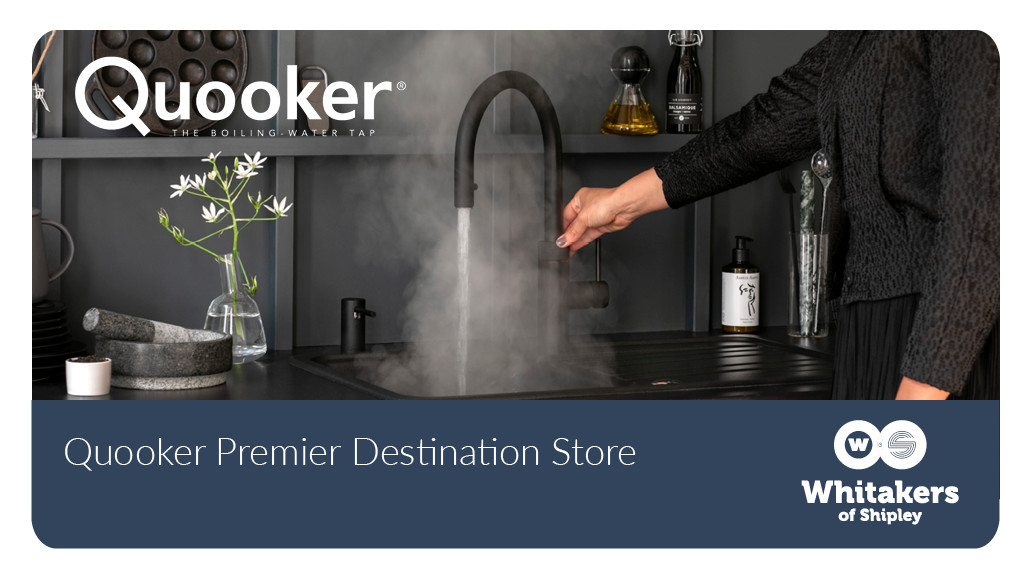 Whitakers of Shipley is a @QuookerUK Premier Destination Store! 

We have all Quooker Tap designs and colour finishes on display, as well as a working demonstration tap.

Give us a call on 01274 584709 for more details or pop into the shop today!

#Quooker #QuookerTap