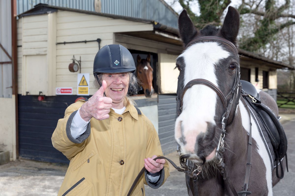 careuk's tweet image. "This was certainly one of the best days of my life!" - Former horse rider Elizabeth was delighted when the team at Mill View care home made her wish to ride a horse again a reality! 🐴 

Read more: careuk.com/news/2024/02/7…

#trustedtocare #wishingtree