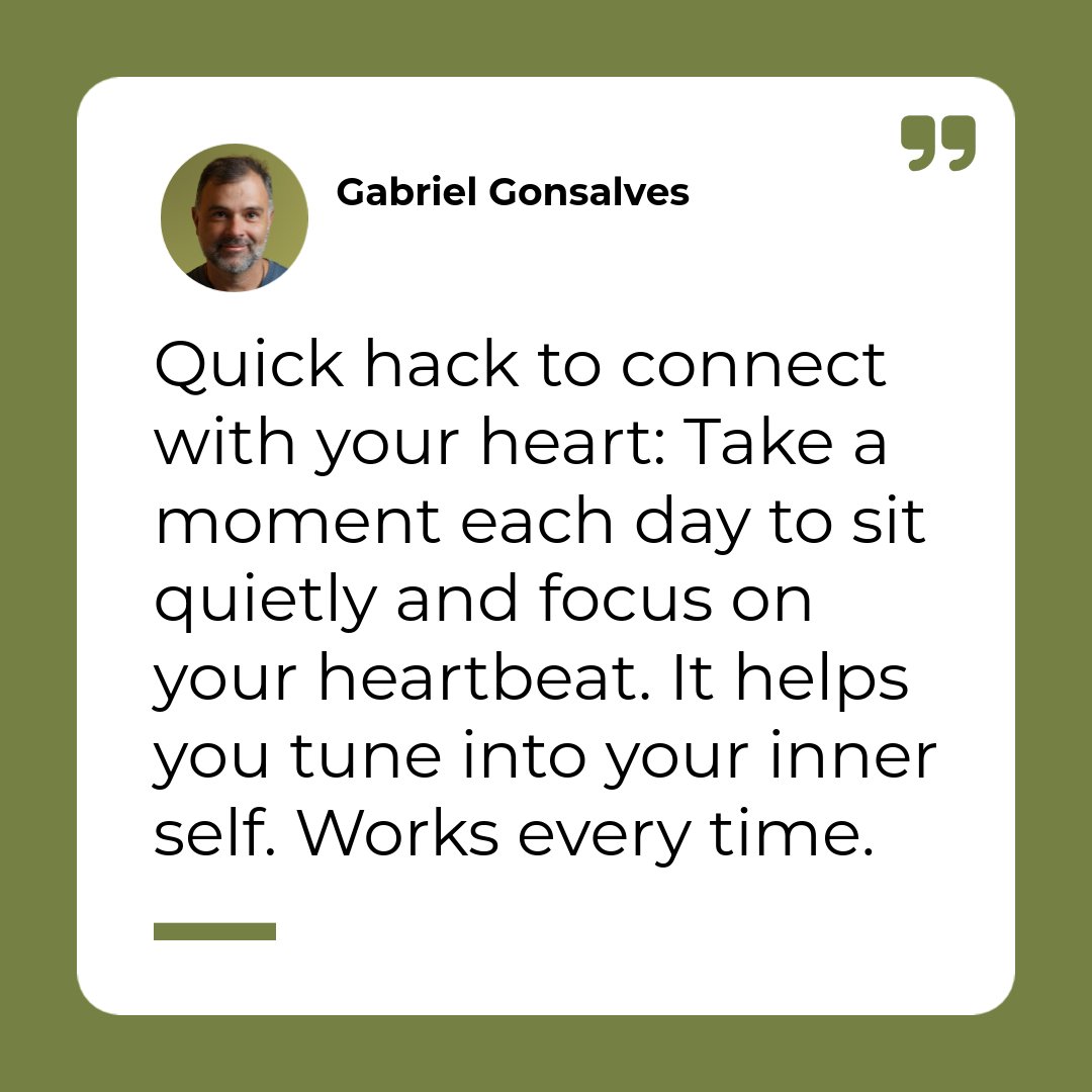 Finding that connection with your heart isn't as tough as it seems. Why not give it a try and see how it feels? Share your experience or drop a heart if you're on this journey too. #HeartConnection #InnerPeace #PersonalGrowth #heartawakening, #heartwisdom, #heartleader,