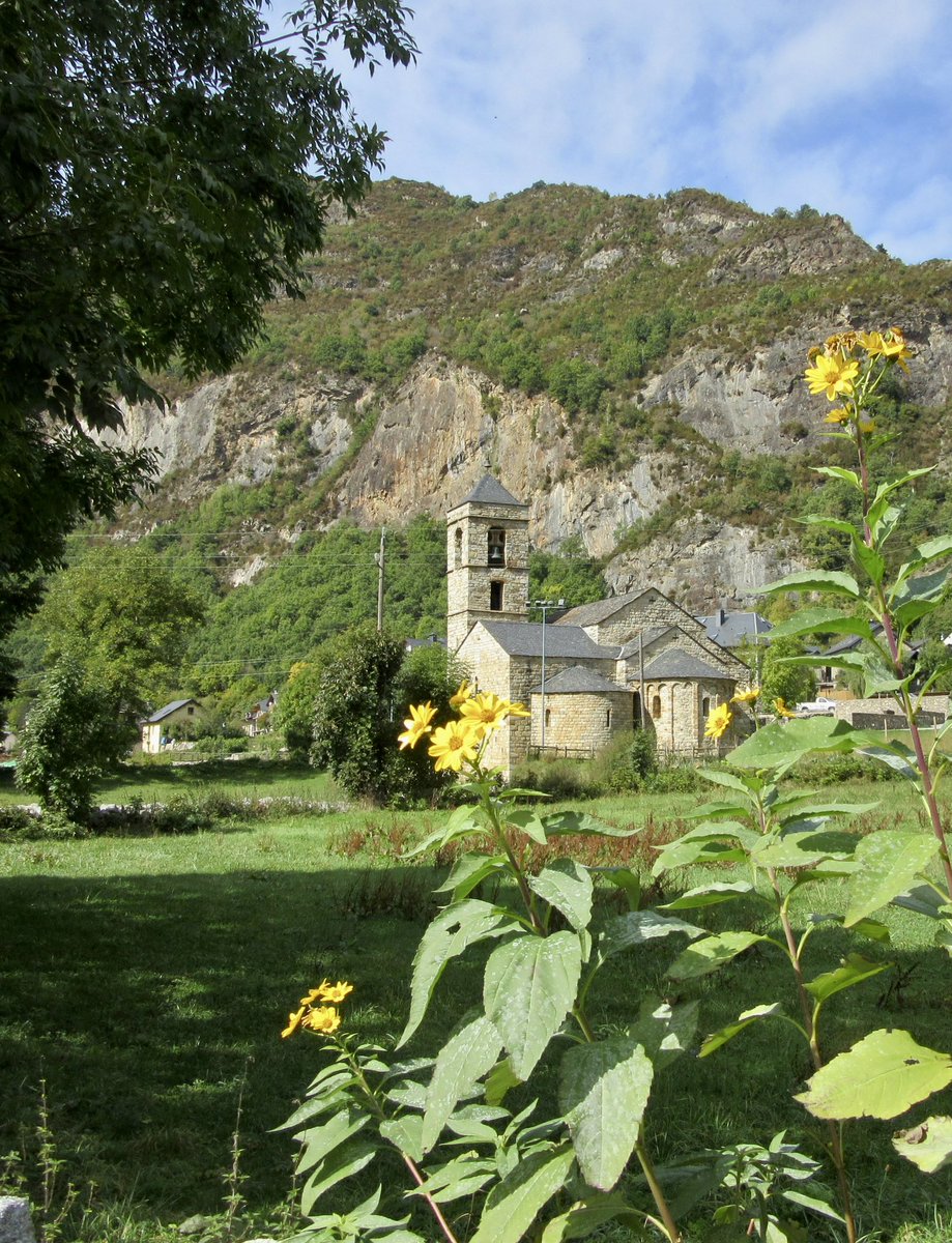 Vall de Boí, a wonderful area of the Catalan Pyrenees. World Heritage Site for its Romanesque churches. Catalonia.