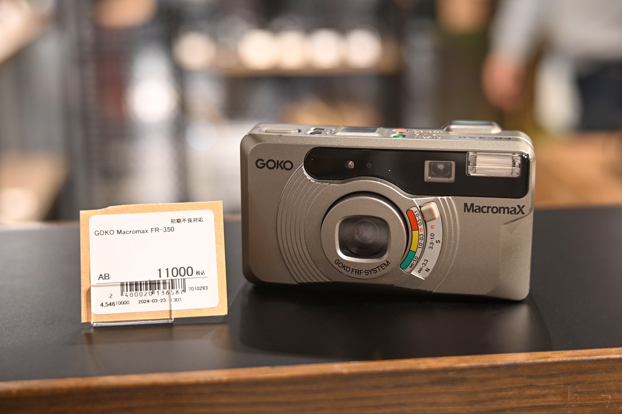 【動作確認済み】GOKO Macroma X FR-350 フィルムカメラ GOKO Macromax FR-350 コンパクトフィルムカメラ - メルカリ