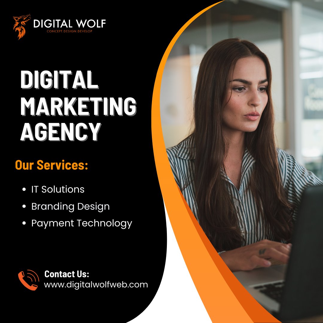 digitalwolfweb's tweet image. Elevate your brand with our digital marketing agency. From strategic campaigns to engaging content, we drive growth and boost your online presence. Partner with us for measurable success today!
#digitalwolfweb #digitalmarketing #digitalmarketingagency #paymenttechnology