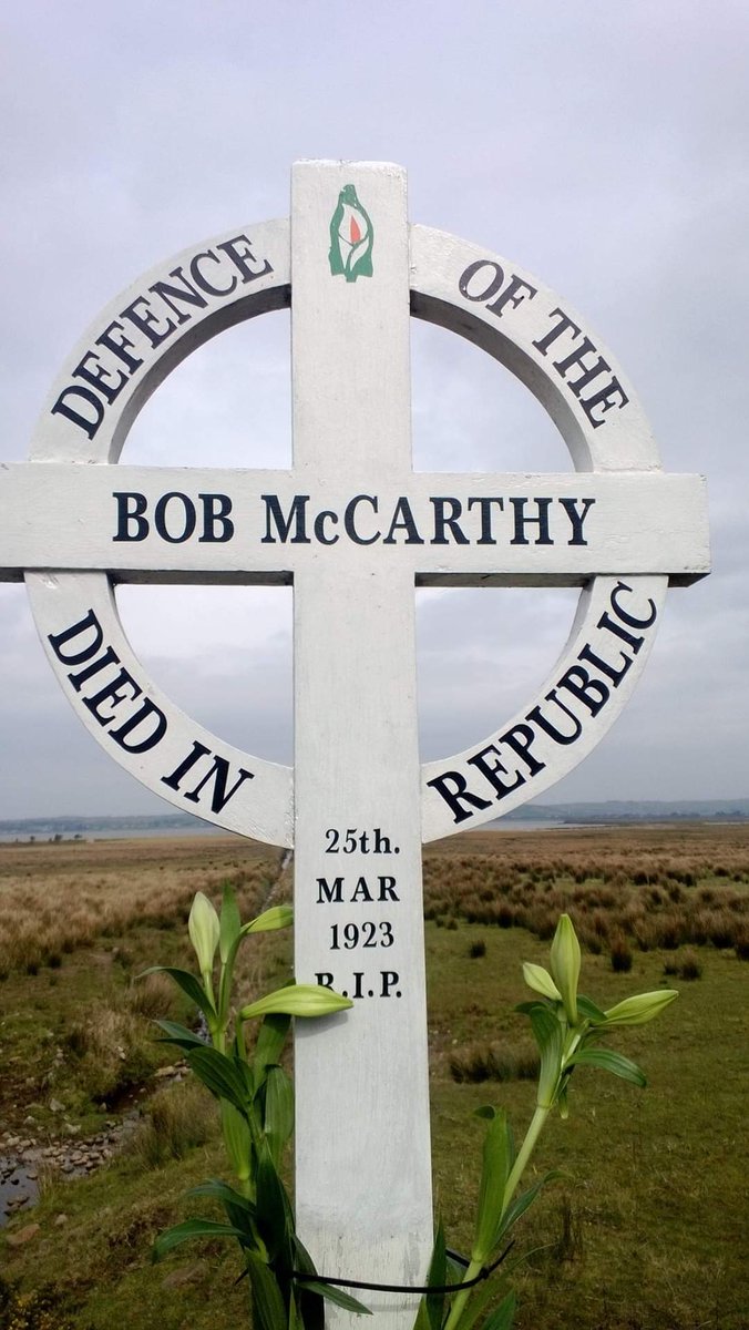 Fuair Bás ar Son na Poblachta Bobeen Carthy, Móin a' Fhraoigh Cailleadh cothrom an lae inniu 101 bliain ó shin, mar thoradh ar chéasadh