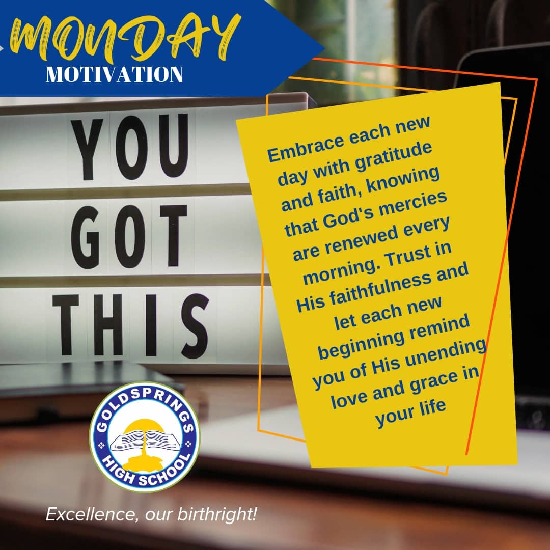 "New Monday, new week, new goals! 💪 Let's start this week off with a positive mindset and the determination to crush our goals. You've got this! #MondayMotivation #NewWeekNewGoals"