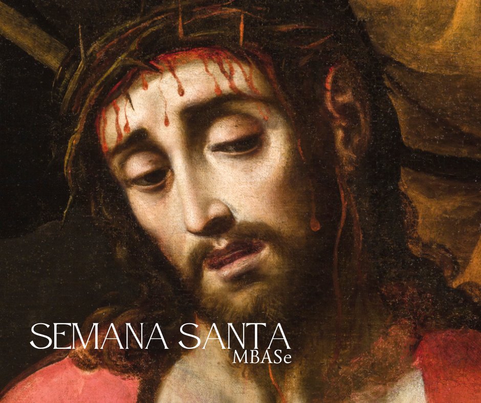 🟪 Semana Santa MBASe | Lunes Santo Coronación de espinas (detalle), por Juan del Castillo. Hacia 1631. 👉 Esta obra fue restaurada en 2016 para la exposición de Francisco Pacheco, a quien estaba atribuida con anterioridad. #SemanaSanta2024