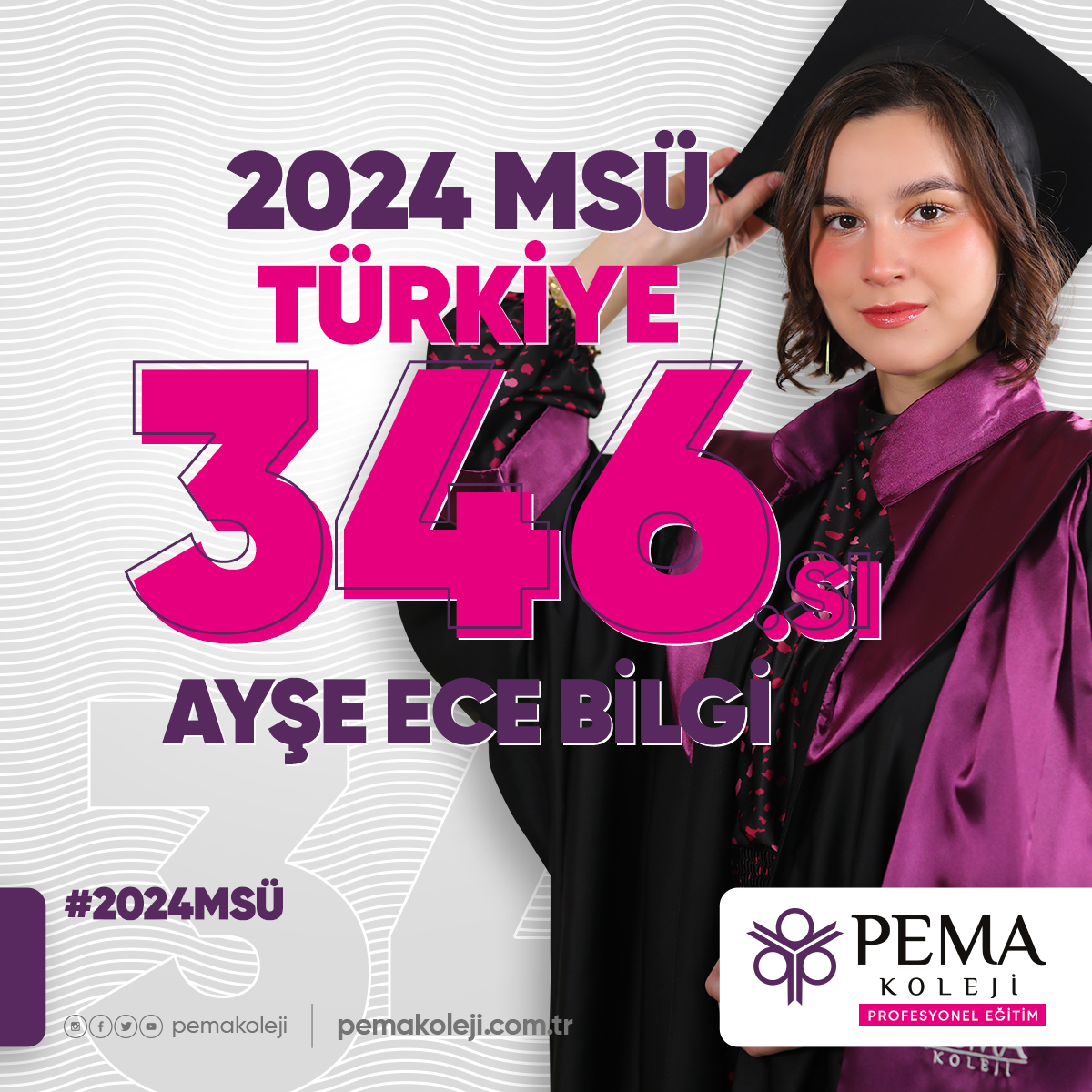 Burası PEMA!
2024 MSÜ'ye katılan tüm öğrencilerimizi tebrik eder, bu başarıda emeği olan idarecilerimize, öğretmenlerimize, PEMA çalışanlarına, saygıdeğer velilerimize ve göz bebeğimiz öğrencilerimize teşekkür ederiz.
#msü2024 #sırayksde #başarı #konya #burasıpema #pemakoleji