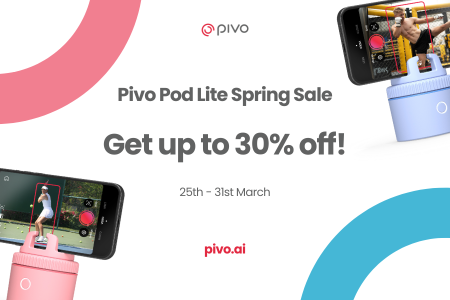 The Spring Sale is now LIVE!
Get up to 30% off on the Pivo Pod Lite.
Tap the link to shop pivo.ai/products/pivo-…
#PivoPOV #MadeWithPivo