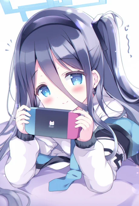 先生、一緒にゲームして欲しいです#ブルアカ 
