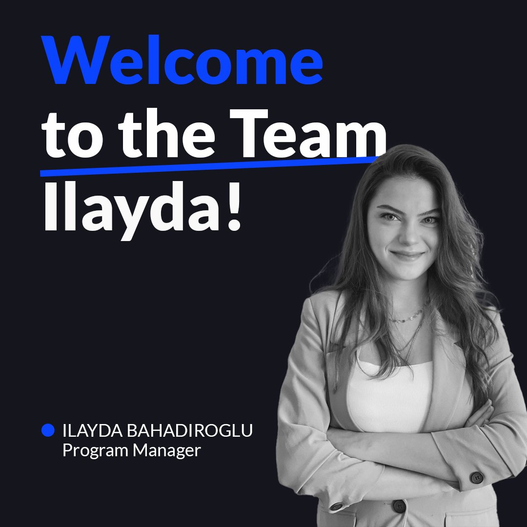 🥁Welcome to the team, İlayda! 🥁 Eager to witness the magic your skills will weave into our projects. Here's to new beginnings and impressive achievements together. 💫 Let's make waves and turn dreams into reality! 🚀