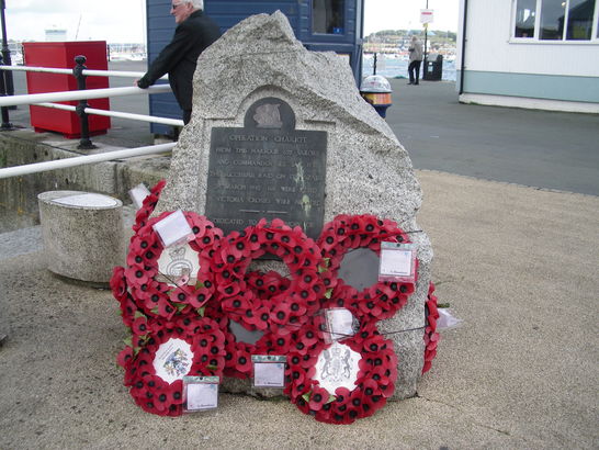 Today is the #anniversary of the Opertaion Chariot / St Nazaire Raid. Pictured is the Operation Chariot #warmemorial in Falmouth, #cornwall where the Operation was launched from. #heritage #conservation #history #ww2history #militaryhistory warmemorialsonline.org.uk/memorial/143050