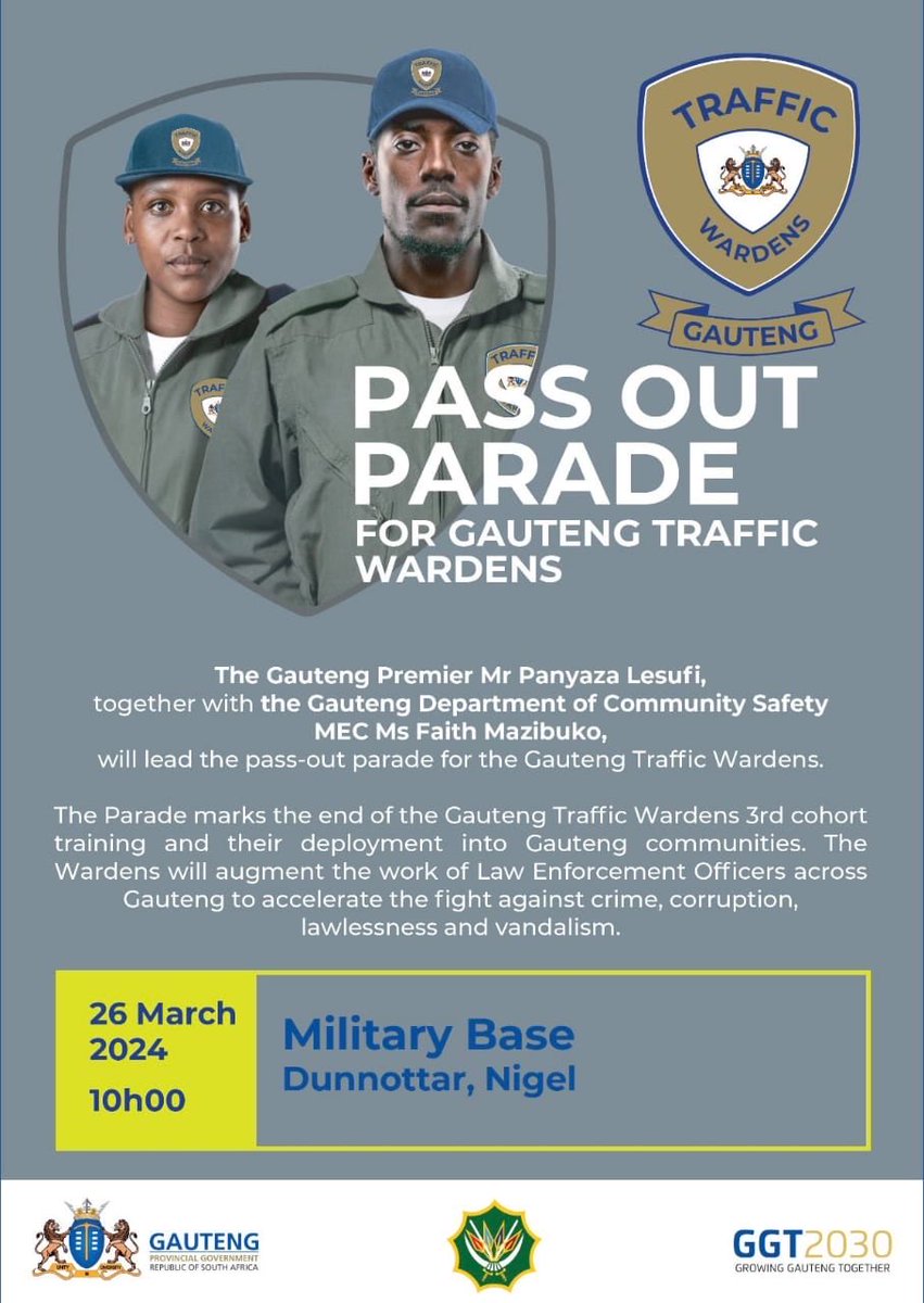 No sunrise will find us where sunset left us. Days are never counted backwards. The fight against crime continues. Less talk more work! #GrowingGautengTogether