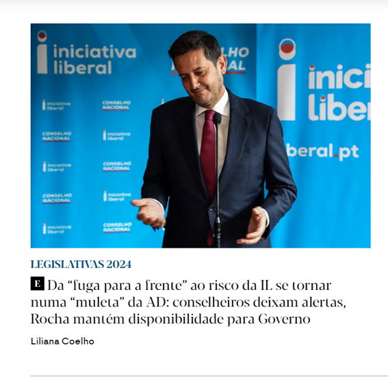 Depois do Conselho Nacional da <a href="/LiberalPT/">Iniciativa Liberal</a>, partilho uma reflexão. Vem agora o tempo dos membros para definir o futuro rumo do partido.
expresso.pt/politica/eleic…