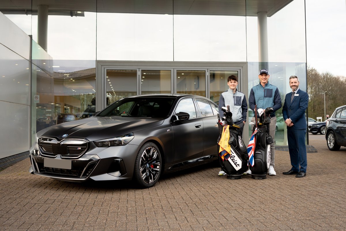 We are absolutely delighted to be able to announce that @BMW Swindon is partnering with @Father_son_golf as our official ‘Friend of the Brand’. Andy and Riley Banks are fantastic golfers who produce amazing content on their social pages, which we highly recommend checking out.